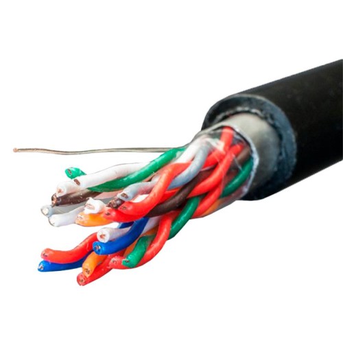 Кабель витая пара FTP кат.5E 10х2хAWG24 solid Cu PE Out Standard (м) SUPRLAN 01-1102-3