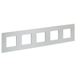 Рамка 5-м SKANDY SK-F35S металл серебр. IEK SK-M52-M-K23