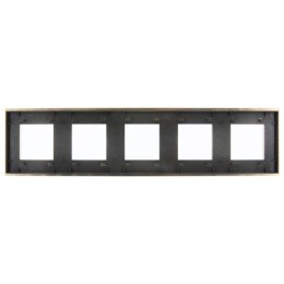 Рамка 5-м SKANDY SK-F35Sh металл шампань IEK SK-M52-M-K37