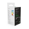 Лампа светодиодная филаментная Basic Filament 4Вт Шар Е27 220лм green GAUSS 10512042-G