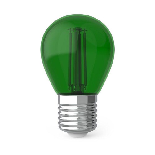 Лампа светодиодная филаментная Basic Filament 4Вт Шар Е27 220лм green GAUSS 10512042-G