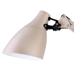 Светильник KD-335 C26 настольный с метал. струбциной 230В 40Вт E27 тауп Camelion 13878