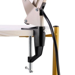 Светильник KD-335 C26 настольный с метал. струбциной 230В 40Вт E27 тауп Camelion 13878