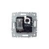 Розетка компьютерная + телевизионная 2-м Brite РТВ/РК12-БрКр RJ45 кат.5E + TV механизм беж. IEK BR-A