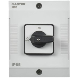 Переключатель кулачковый 10А (сх. 10) в боксе стандартная рукоятка IEK MI-CS20-010-010