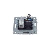 Розетка компьютерная + телевизионная 2-м Brite РТВ/РК12-БрТБ RJ45 кат.5E + TV механизм бронза IEK BR