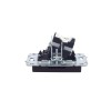 Розетка компьютерная + телевизионная 2-м Brite РТВ/РК12-БрЧ RJ45 кат.5E + TV механизм черн. IEK BR-A