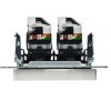 Розетка компьютерная двойн. СП RJ45 кат.5E BRITE РК10-2-БрБ механизм бел. IEK BR-K20-1-K01
