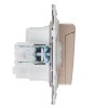 Розетка 1-м SKANDY 16А IP44 с заземл. защ. шторки с крышкой SK-R11Sa песочн. IEK SK-R16-16-44-K98