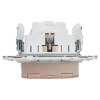 Розетка 1-м SKANDY 16А IP44 с заземл. защ. шторки с крышкой SK-R11Sa песочн. IEK SK-R16-16-44-K98