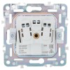 Розетка 1-м SKANDY 16А IP44 с заземл. защ. шторки с крышкой SK-R11Sh шампань IEK SK-R16-16-44-K37