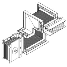 Секция Z-образ. вверх прав. 630А Al 3L+N+PER IP55 тран. IEK LB-0630A4-35-F-ZUR