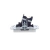 Розетка компьютерная СП RJ45 кат.5E BRITE РК10-БрА механизм алюм. IEK BR-K10-1-K47
