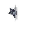 Розетка компьютерная СП RJ45 кат.5E BRITE РК10-БрА механизм алюм. IEK BR-K10-1-K47