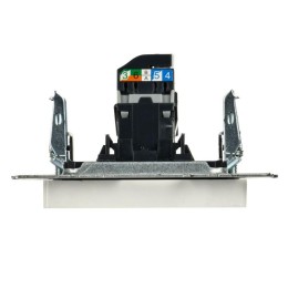 Розетка компьютерная СП RJ45 кат.5E BRITE РК10-БрБ механизм бел. IEK BR-K10-1-K01