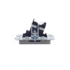 Розетка компьютерная СП RJ45 кат.5E BRITE РК10-БрС механизм сталь IEK BR-K10-1-K46