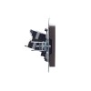 Розетка компьютерная СП RJ45 кат.5E BRITE РК10-БрТБ механизм бронза IEK BR-K10-1-K45