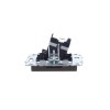 Розетка компьютерная СП RJ45 кат.5E BRITE РК10-БрТБ механизм бронза IEK BR-K10-1-K45