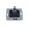 Розетка компьютерная СП RJ45 кат.5E BRITE РК10-БрЧ механизм черн. IEK BR-K10-1-K02