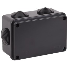 Коробка распаячная для ОП 120х80х50мм УХЛ1 черн. Ruvinil 67051Ч