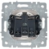 Розетка BRITE РС14-1-0-БрБ 16А с заземл. защ. шторки механизм бел. IEK BR-R14-16-K01