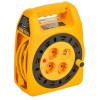 Удлинитель на катушке 3х15м с заземл. Industrial УК15 2P+PE 3х1.5кв.мм USBх2 LED термозащита IEK IN-