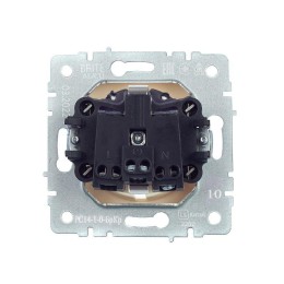 Розетка BRITE РС14-1-0-БрКр 16А с заземл. защ. шторки механизм беж. IEK BR-R14-16-K10