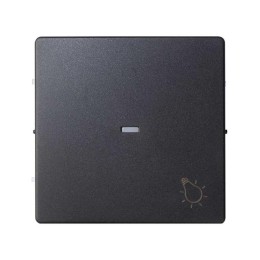 Клавиша с пиктограммой "свет" графит Simon82 Detail 8200016-038