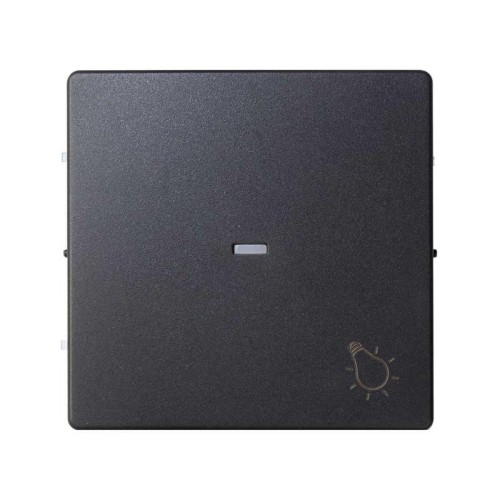 Клавиша с пиктограммой "свет" графит Simon82 Detail 8200016-038