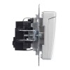 Розетка BRITE РСбш10-3-БрА 16А IP20 с заземл. защ. шторки с крышкой механизм алюм. IEK BR-R16-16-K47