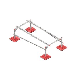 Конструкция опорная для установки оборудования TECHNORAPTOR FOOT 1000х2000 тип 1 HD КМ TR0210