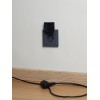 Розетка BRITE РСбш10-3-БрМ 16А IP20 с заземл. защ. шторки с крышкой механизм маренго IEK BR-R16-16-K