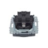 Розетка BRITE РСбш10-3-БрМ 16А IP20 с заземл. защ. шторки с крышкой механизм маренго IEK BR-R16-16-K