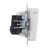 Розетка BRITE РСбш10-3-44-БрА 16А IP44 с заземл. защ. шторки с крышкой механизм алюм. IEK BR-R16-16-