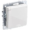 Розетка BRITE РСбш10-3-44-БрБ 16А IP44 с заземл. защ. шторки с крышкой механизм бел. IEK BR-R16-16-4