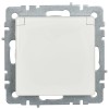 Розетка BRITE РСбш10-3-44-БрБ 16А IP44 с заземл. защ. шторки с крышкой механизм бел. IEK BR-R16-16-4