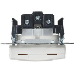 Розетка BRITE РСбш10-3-44-БрБ 16А IP44 с заземл. защ. шторки с крышкой механизм бел. IEK BR-R16-16-4