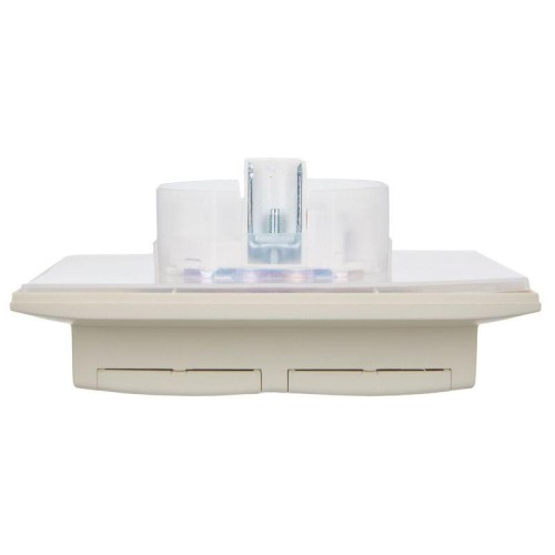 Розетка 2-м SKANDY 16А IP44 с крышкой в сборе SK-R12B беж. IEK SK-R26-16-44-K10-F