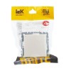 Розетка BRITE РСбш10-3-44-БрЖ 16А IP44 с заземл. защ. шторки с крышкой механизм жемчуж. IEK BR-R16-1