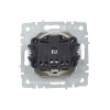 Розетка BRITE РСбш10-3-44-БрКр 16А IP44 с заземл. защ. шторки с крышкой механизм беж. IEK BR-R16-16-