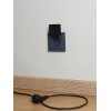 Розетка BRITE РСбш10-3-44-БрМ 16А IP44 с заземл. защ. шторки с крышкой механизм маренго IEK BR-R16-1