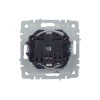 Розетка BRITE РСбш10-3-44-БрМ 16А IP44 с заземл. защ. шторки с крышкой механизм маренго IEK BR-R16-1