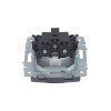 Розетка BRITE РСбш10-3-44-БрМ 16А IP44 с заземл. защ. шторки с крышкой механизм маренго IEK BR-R16-1