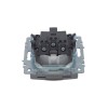 Розетка BRITE РСбш10-3-44-БрС 16А IP44 с заземл. защ. шторки с крышкой механизм сталь IEK BR-R16-16-
