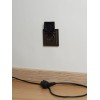 Розетка BRITE РСбш10-3-44-БрТБ 16А IP44 с заземл. защ. шторки с крышкой механизм бронза IEK BR-R16-1