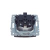 Розетка BRITE РСбш10-3-44-БрТБ 16А IP44 с заземл. защ. шторки с крышкой механизм бронза IEK BR-R16-1