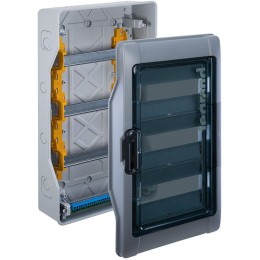 Бокс ОП Plexo3 IP65 36м(3х12) N+PE Leg 601983