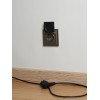 Розетка BRITE РСбш10-3-44-БрШ 16А IP44 с заземл. защ. шторки с крышкой механизм шампань IEK BR-R16-1