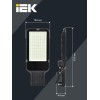 Светильник светодиодный ДКУ 1013-120Д 5000К IP65 уличный консольный IEK LDKU1-1013-120-5000-K03