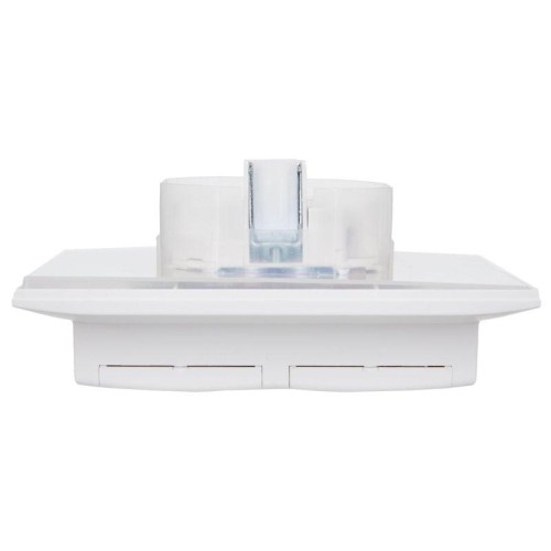 Розетка 2-м SKANDY 16А IP44 с крышкой в сборе SK-R12W арктич. бел. IEK SK-R26-16-44-K01-F